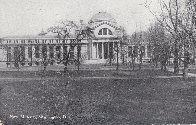 WASHINGTON D.C., 1901-1907; New Museum