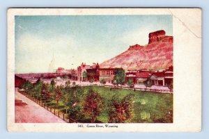 Castlerock From Green River Wyoming WY UNP Embossed DB Postcard M15