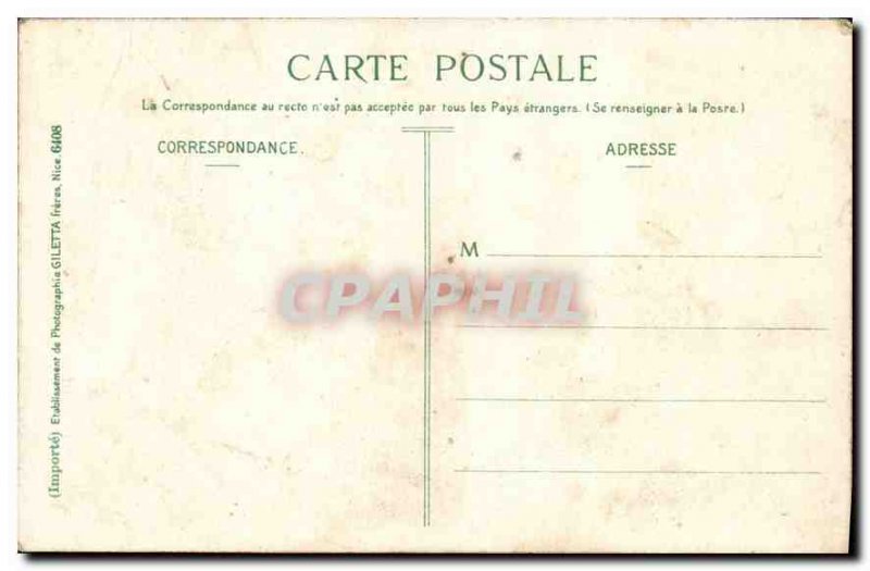 Old Postcard Monte Carlo Casino and Gardens