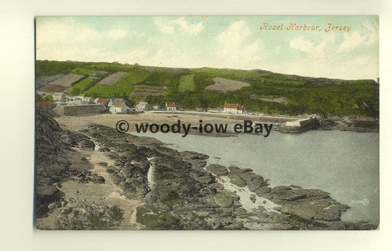 tp7759 - Jersey C.I. - View of Rozel Harbour, taken from the Rocks  - postcard