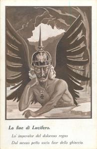 WW1 Satire GIBELLI Kaiser Helmet Caricatures Divina Commedia Inferno Canto XXIV