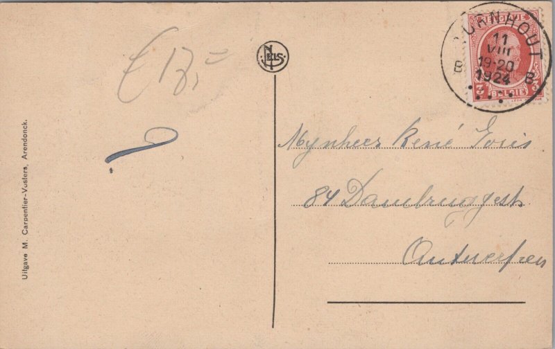 Belgium Arendonk Gasthuisstraat Vintage Postcard C074