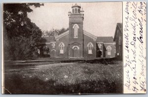 Postcard Woodstock Ontario c1905 Old St. Paul's Church Oxford County *as is*