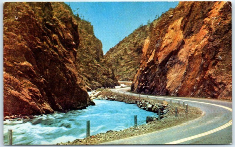 M-55751 One of four main roads to Estes Park Big Thompson Canyon Colorado