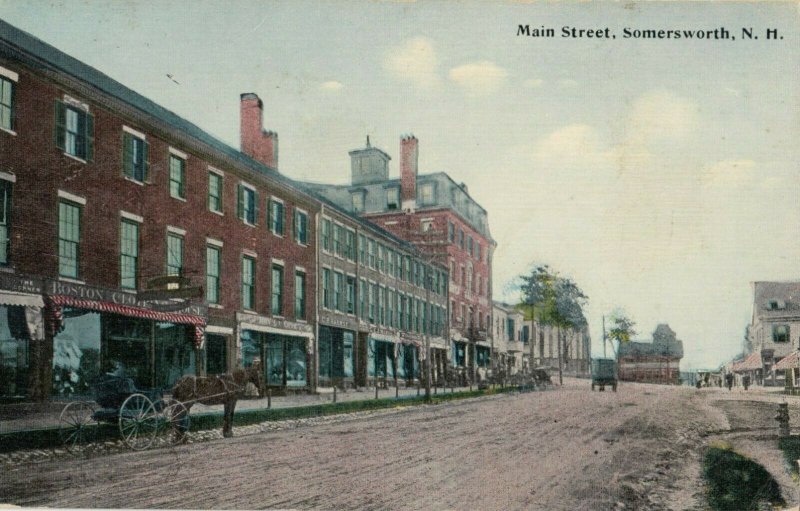 SOMERSWORTH, New Hampshire, 1900-10s ; Main Street