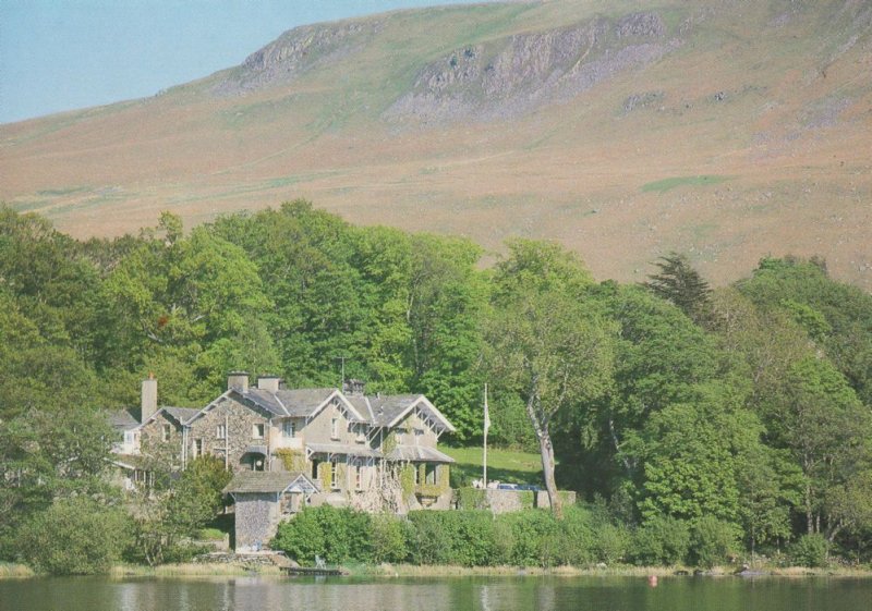 Sharrow Bay Hotel Cumbria Waterside River Ullswater Postcard