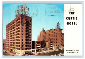 Vintage Cutis Hotel Minneapolis. Postcard P60E