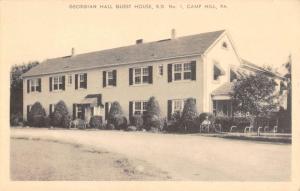 Camp Hill Pennsylvania Georgian Hall Guest House Antique Postcard K58253