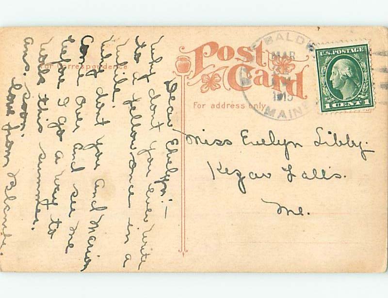 Divided-Back POSTCARD FROM West Baldwin Maine ME HM6316