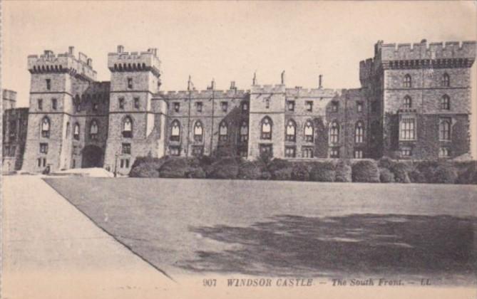 England Windsor Castle The South Front