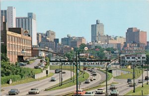 Atlanta Georgia GA North Expressway Valiant Harry Sommers Sign Postcard H61