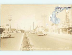 rppc CHEVRON GAS STATION & GIFT SHOP Ocean Lake OR t2927