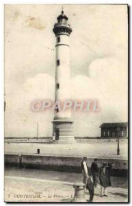 Old Postcard Ouistreham Lighthouse
