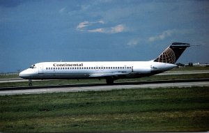 Continental Airlines McDonnell Douglas DC-9-32 At Stapleton International Air...