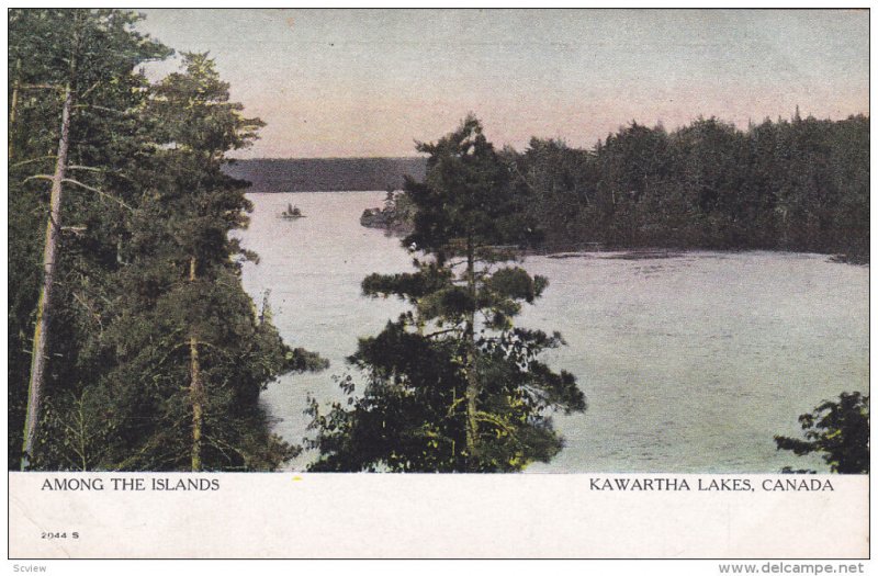 CANADA, 1900-1910's; Among The Islands, Kawartha Lakes