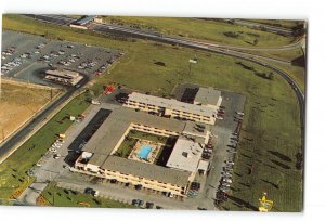 Moorestown New Jersey NJ Vintage Postcard Holiday Inn Aerial View