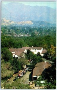 View of Hospitality House from Skyline Trail, Descanso Gardens - California