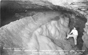 Missouri Stanton Route 66 Cave Cook 1940s RPPC Photo B-396 Postcard 22-10577