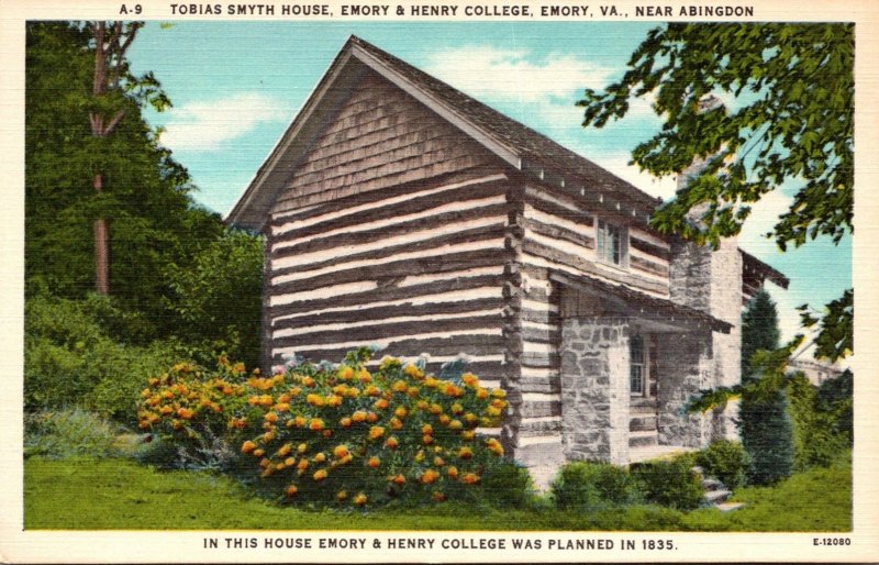 Virginia Emory Tobies Smyth House Emory & Henry College