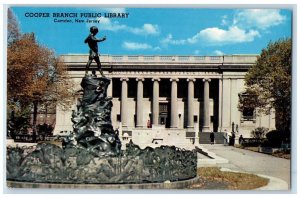 c1960's Cooper Branch Public Library Camden New Jersey NJ Vintage Postcard 