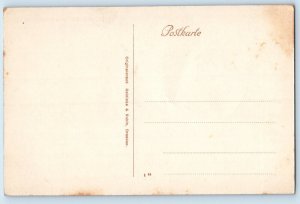 Sankt Wendel Saarland Germany Postcard Schlosspark c1910 Antique Unposted