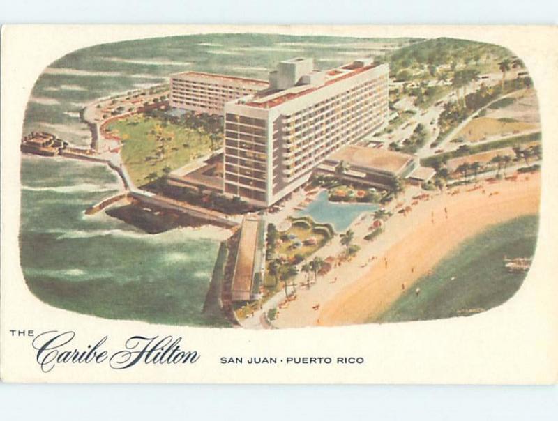 Pre-1980 HILTON HOTEL San Juan Puerto Rico PR c0913