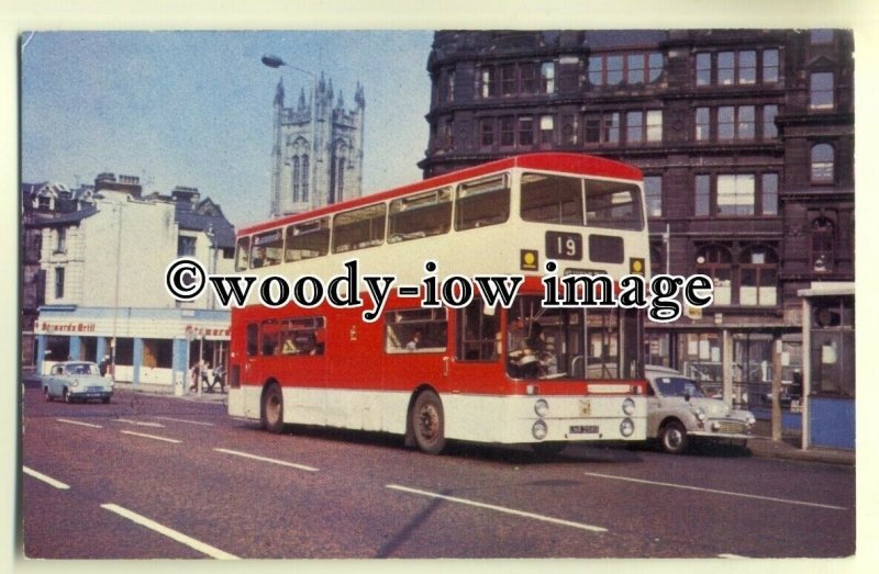 tm5492 - Manchester Corporation Bus no 2058 - postcard