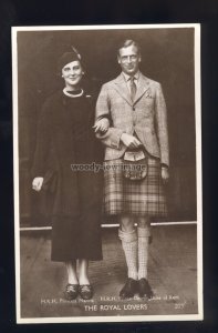 r3638 - The Royal Lovers, Prince George & Princess Marina, No.203 - postcard