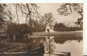 Hampshire Postcard - Old Quay & Palace - Beaulieu - Real Photograph - Ref 20399A