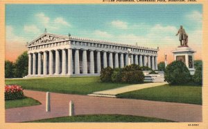 Vintage Postcard 1930's The Parthenon Centennial Park Nashville Tennessee TN