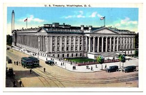 US Treasury Building, Washington, DC Postcard