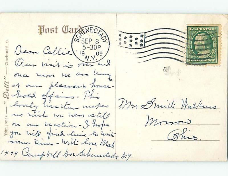 Divided-Back POSTCARD FROM Schenectady New York NY HM7970