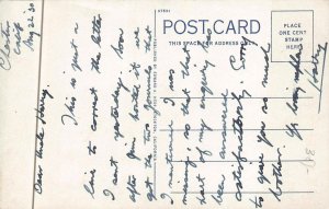 MT. LASSEN VOLCANO ERUPTION CALIFORNIA POSTCARD (1930)