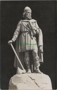 History Postcard - King Alfred The Great Statue   RS24910