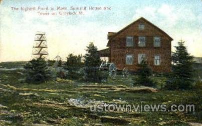 Summit House & Tower - Mt Greylock, Massachusetts MA  