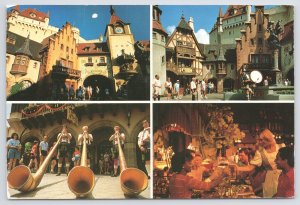 Disney World FL~Epcott Center Oktoberfest All Year Round~Continental Postcard