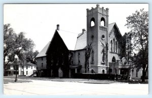 RPPC CLARINDA, Iowa IA ~ METHODIST CHURCH  Page County  1958  Postcard