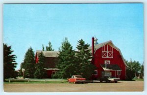 HUDSON, WISCONSIN Roadside J.R. RANCH MOTEL c1960s St. Croix County  Postcard