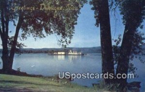 Mississippi River - Dubuque, Iowa IA  