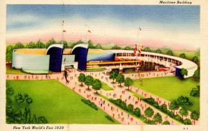 NY - 1939 New York World's Fair. Maritime Building