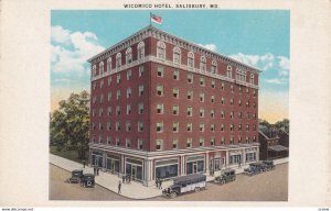SALISBURY, Maryland, 1900-10s; Wicomico Hotel
