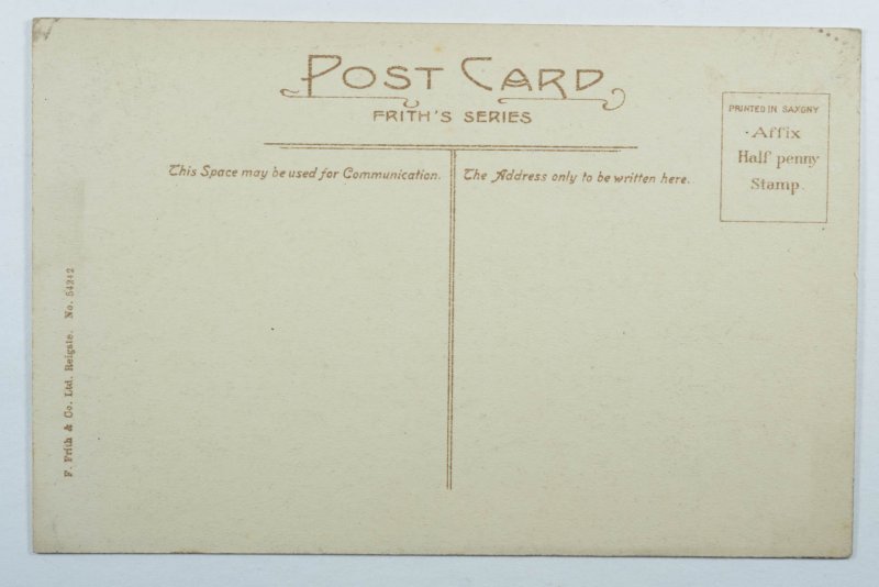 Coniston from Church Tower - Frith Postcard   (b4)