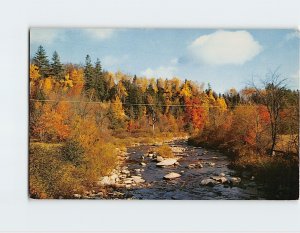 Postcard One of Vermont's many scenic Fall Foliage views, Vermont