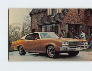 Postcard 1971 Buick Skylark Sport Coupe, Bill Muller, Gibson City, Illinois