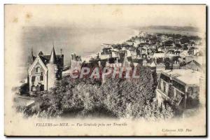 Old Postcard Villers Sur Mer Vue Generale Jack Trouville