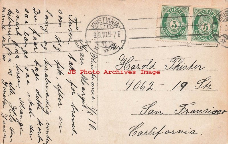 Norway, Oslo, RPPC, Holemkollen, Photo