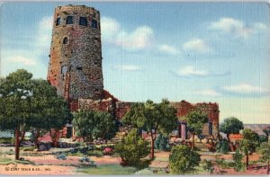 Indian Tower Desert View Grand Canyon National Park Arizona Postcard