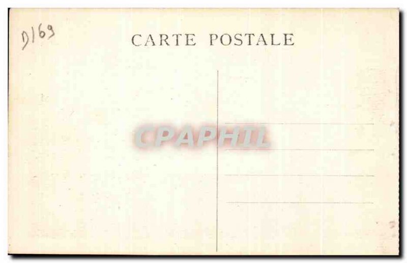 Old Postcard Lyon Illustrates Panoramic