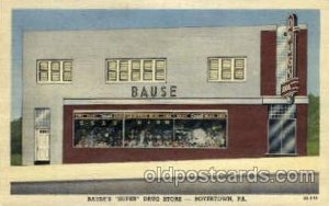 Bause's Super Drug Store- Boyertown, PA, Pennsylvania, USA Drug Store Unused 