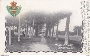 KINGSTON , Nova Scotia , Canada , PU-1906 ; Maple Street